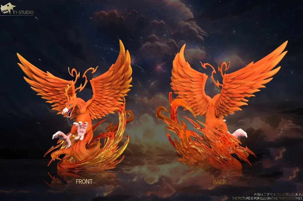Standard & Medium Series Birdramon - Digimon Resin Statue - T1 Studio