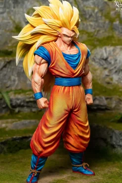 Standing Super Saiyan 3 Son Goku - Dragon Ball Resin Statue - Break Studio