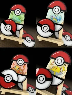 Starter Pokemon Fridge Magnet - Pokemon - momo Studio