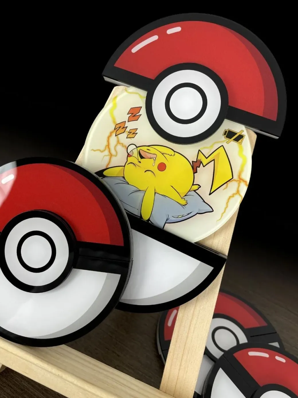 Starter Pokemon Fridge Magnet - Pokemon - momo Studio