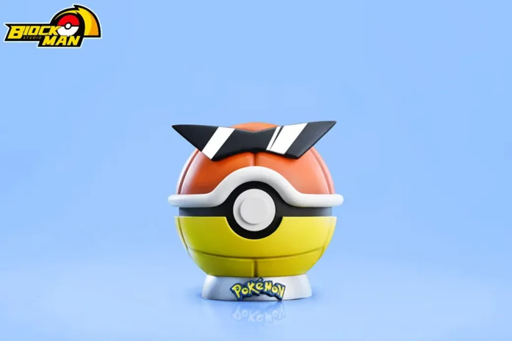 Starter Pokémon Poke Ball Series 003 Squirtle - Pokemon Resin Statue - Block Man Studio