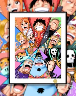 Straw Hat Crew Decoration Painting - ONE PIECE - H-TWO Studio
