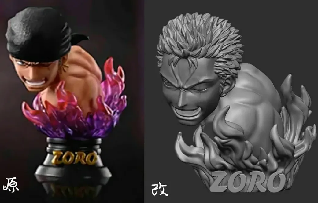 Straw Hat Pirate Awakening Series Roronoa Zoro - ONE PIECE Resin Statue - Kc Studios