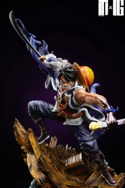 Straw Hat Pirates 001 Fantasy Monkey D. Luffy - ONE PIECE Resin Statue - Iron Curtain Studio