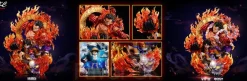 Straw Hat Pirates Awakening Series 002 Monkey D Luffy - ONE PIECE Resin Statue - Kc Studios