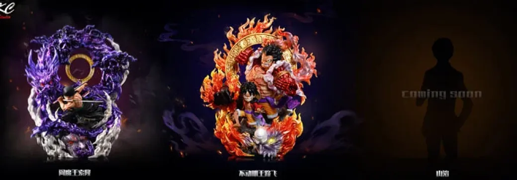 Straw Hat Pirates Awakening Series 002 Monkey D Luffy - ONE PIECE Resin Statue - Kc Studios