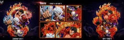 Straw Hat Pirates Awakening Series 002 Monkey D Luffy - ONE PIECE Resin Statue - Kc Studios