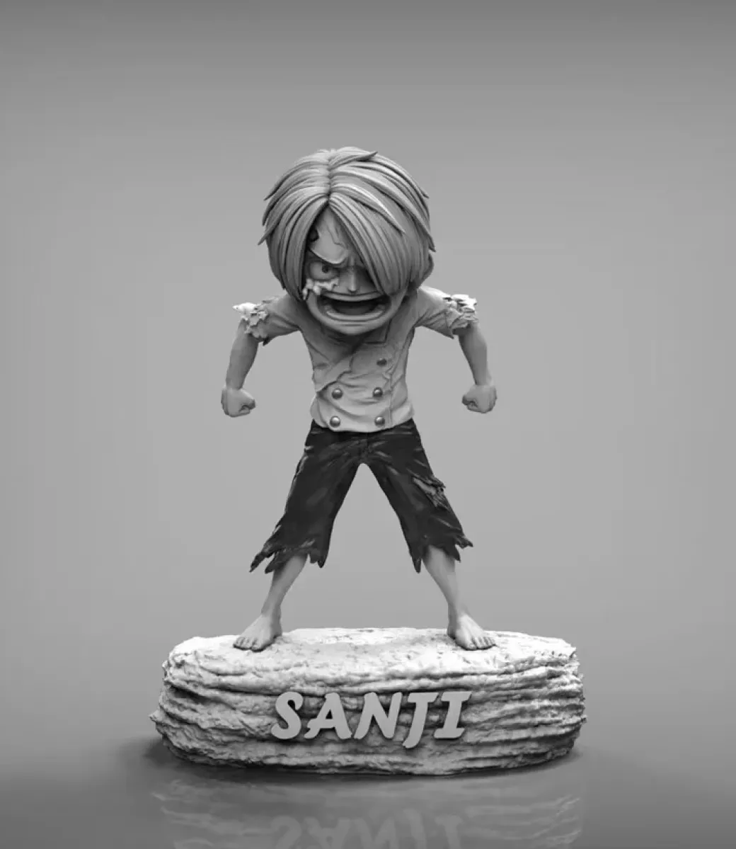 Straw Hat Pirates Awakening Series 003 Vinsmoke Sanji - ONE PIECE Resin Statue - Kc Studios