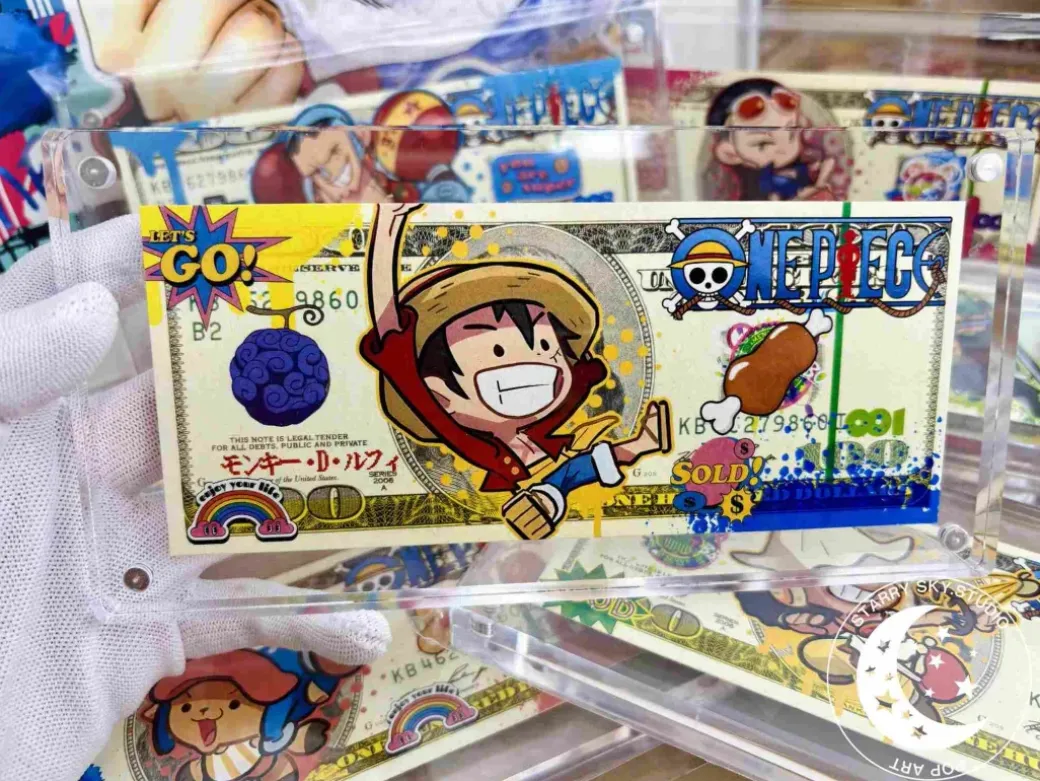 Straw Hat Pirates Dollar Decorative Painting - ONE PIECE - Xingkong Studio