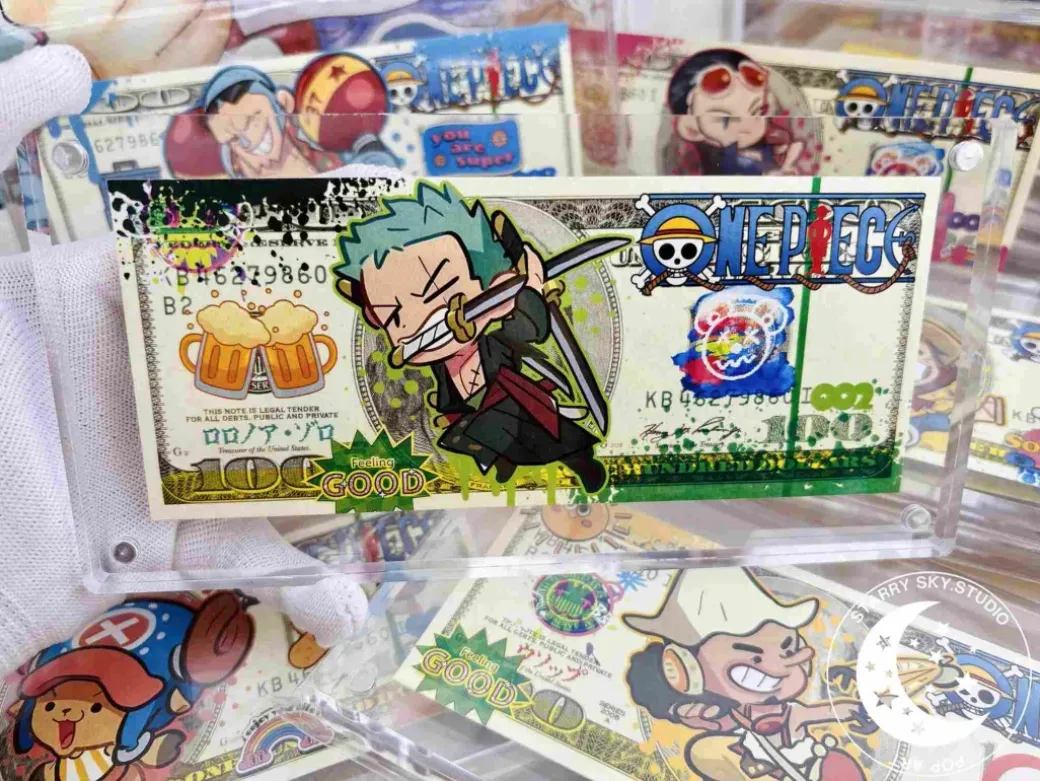 Straw Hat Pirates Dollar Decorative Painting - ONE PIECE - Xingkong Studio