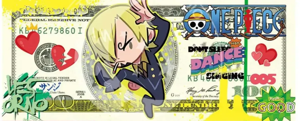 Straw Hat Pirates Dollar Decorative Painting - ONE PIECE - Xingkong Studio