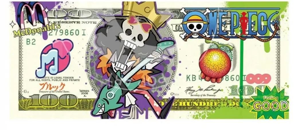 Straw Hat Pirates Dollar Decorative Painting - ONE PIECE - Xingkong Studio