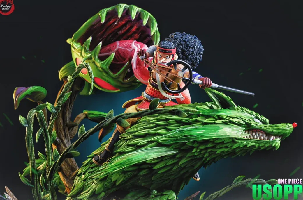 Straw Hat Pirates Usopp - ONE PIECE Resin Statue - Fantasy Studios