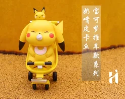 Stroller Series Pacifier Pikachu - Pokemon Resin Statue - HiHi Studios