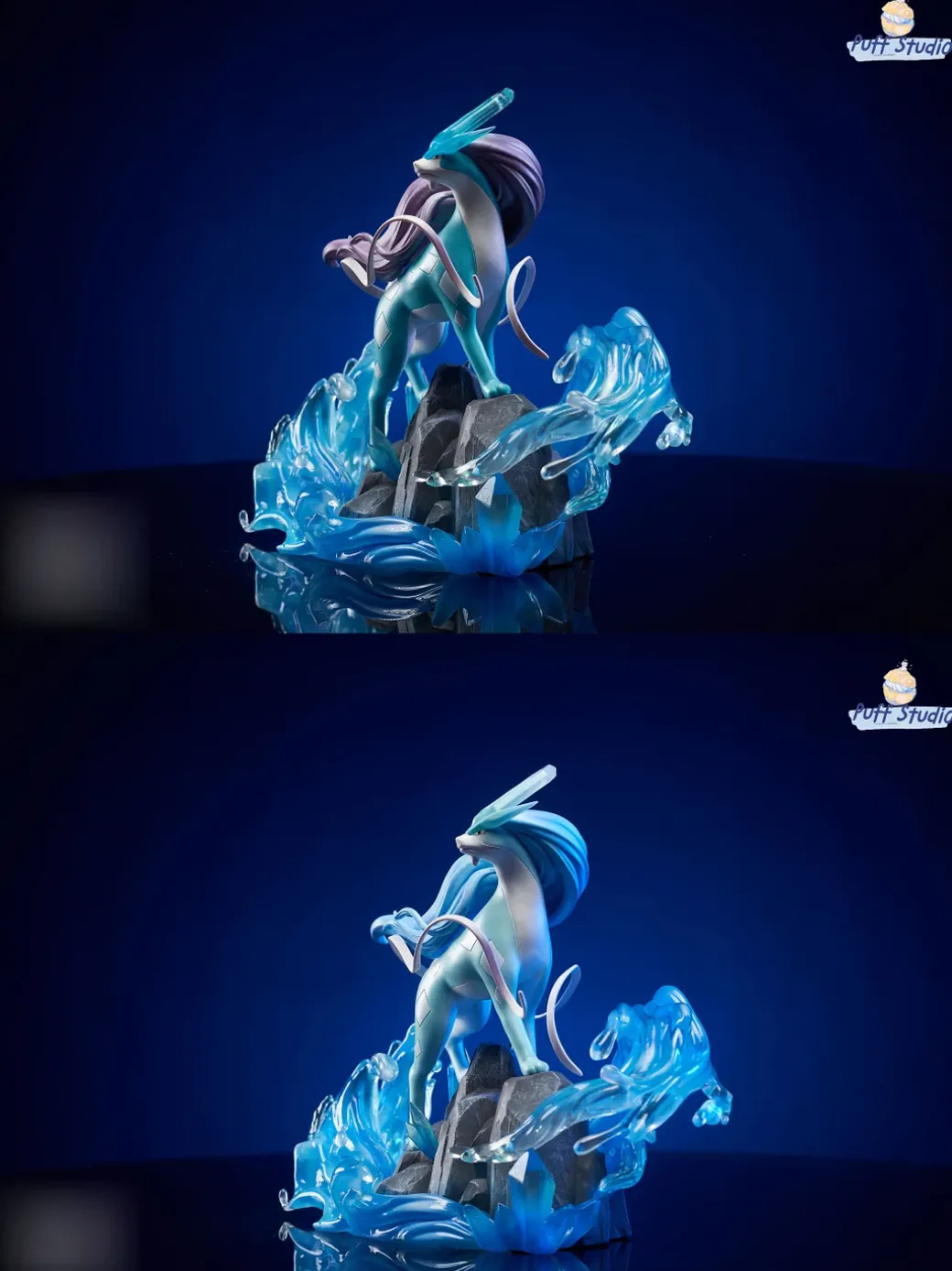 Suicune - Pokemon Resin Statue - Puff Studio