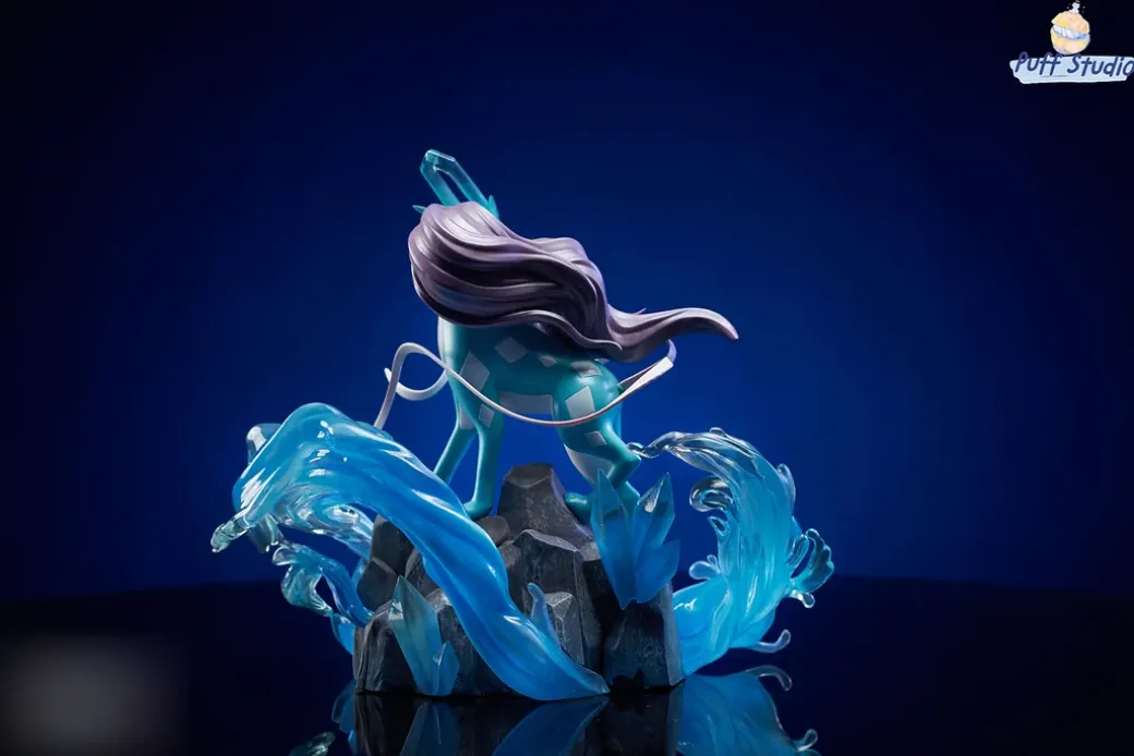 Suicune - Pokemon Resin Statue - Puff Studio
