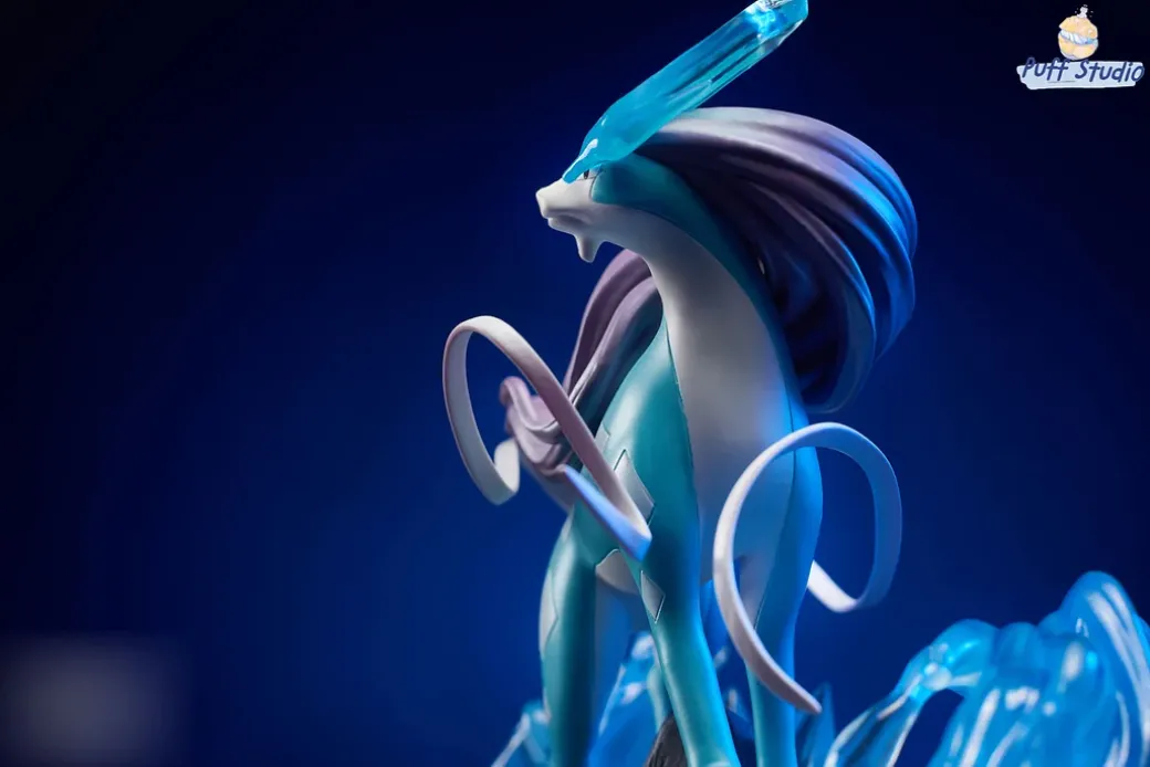 Suicune - Pokemon Resin Statue - Puff Studio