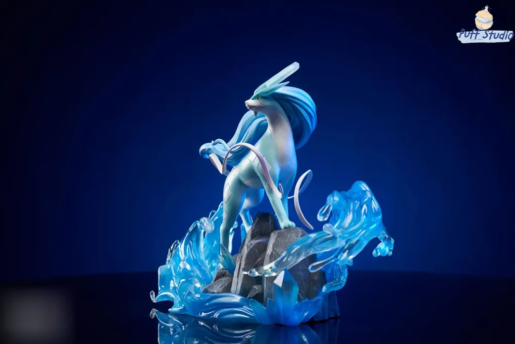 Suicune - Pokemon Resin Statue - Puff Studio
