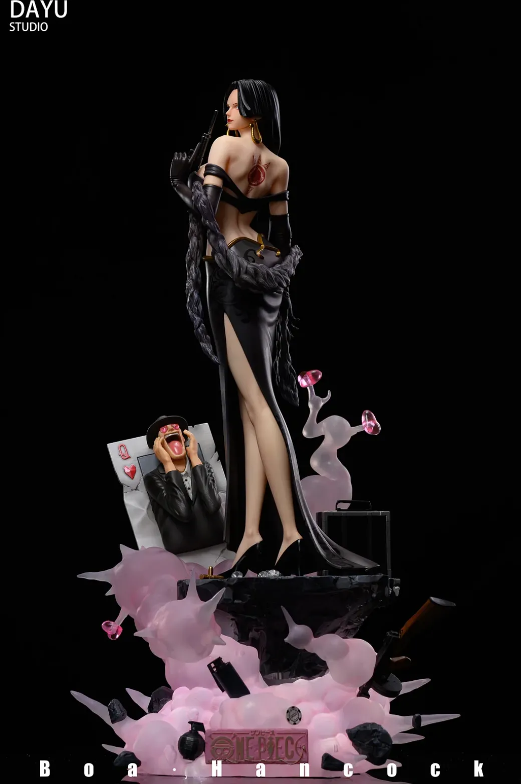 Suit Thug Series Boa Hancock with LED - ONE PIECE Resin Statue - DAYU Studios