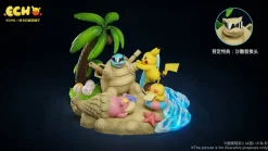 Summer Season Scene - Pokemon Statue - ECHO_Studio