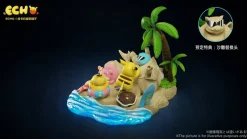 Summer Season Scene - Pokemon Statue - ECHO_Studio