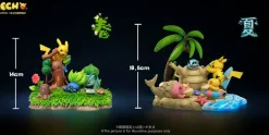 Summer Season Scene - Pokemon Statue - ECHO_Studio