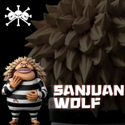 Summit War Saga Sanjuan Wolf - ONE PIECE Resin Statue - A Plus Studios