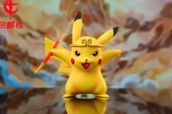 Sun Wukong Cosplay Pikachu - Journey to the West Pokemon Statue - BaoYouShe Studio