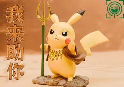 Sun Wukong Cosplay Pikachu - Journey to the West Pokemon Statue - GEISHA Studio