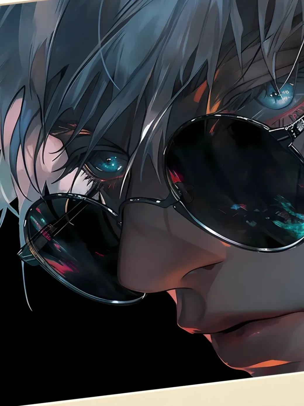 Sunglasses Satoru Gojo Decorative Painting - Jujutsu Kaisen - Xingkong Studio