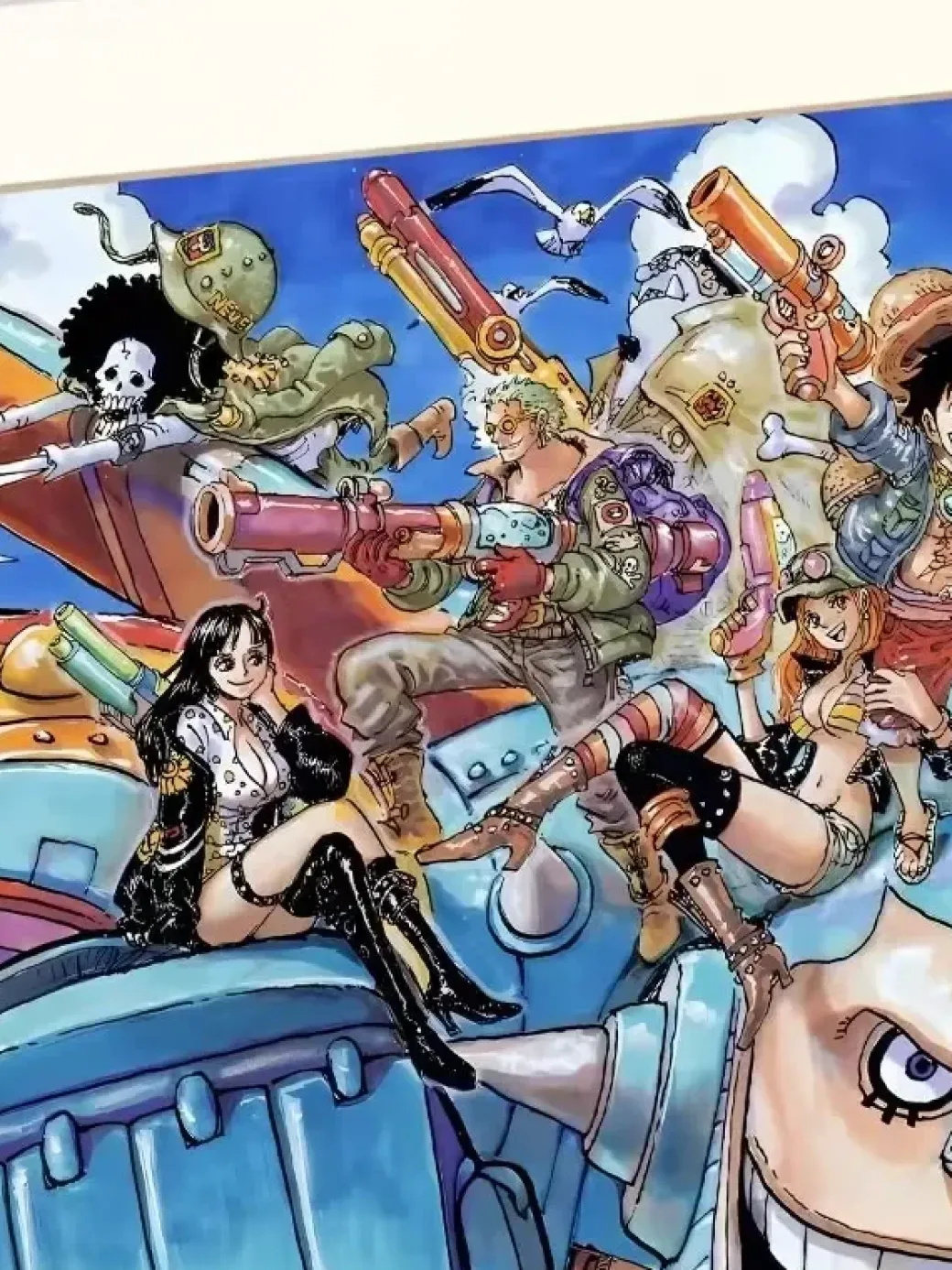 Super Franky Decorative Painting - ONE PIECE - Xingkong Studio