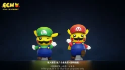 Super Mario Cosplay Pikachu - Super Mario Pokemon Resin Statue - ECHO_Studio