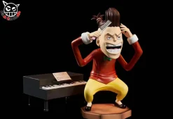 Super Rookie Childhood Series Scratchmen Apoo & Basil Hawkins & Capone Bege - ONE PIECE Resin Statue - Black Cat-Studio