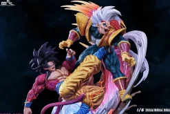 Super Saiyan 4 Son Goku with LED - Dragon Ball Resin Statue - YUNQI Studios