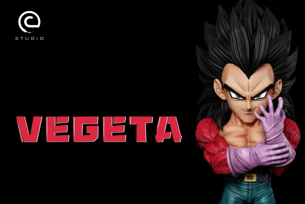 Super Saiyan 4 Vegeta - Dragon Ball Statue - C-Studios
