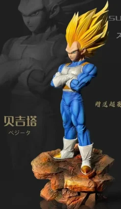 Super Saiyan 3 Vegeta - Dragon Ball Resin Statue - BaoLiXiong Studio