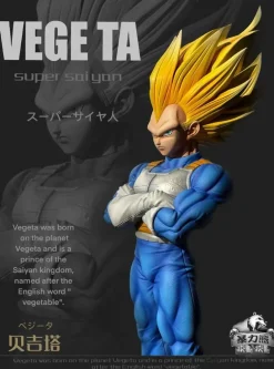 Super Saiyan 3 Vegeta - Dragon Ball Resin Statue - BaoLiXiong Studio