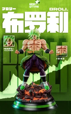 Super Saiyan Broly - Dragon Ball Resin Statue - New Qiyuan Studio