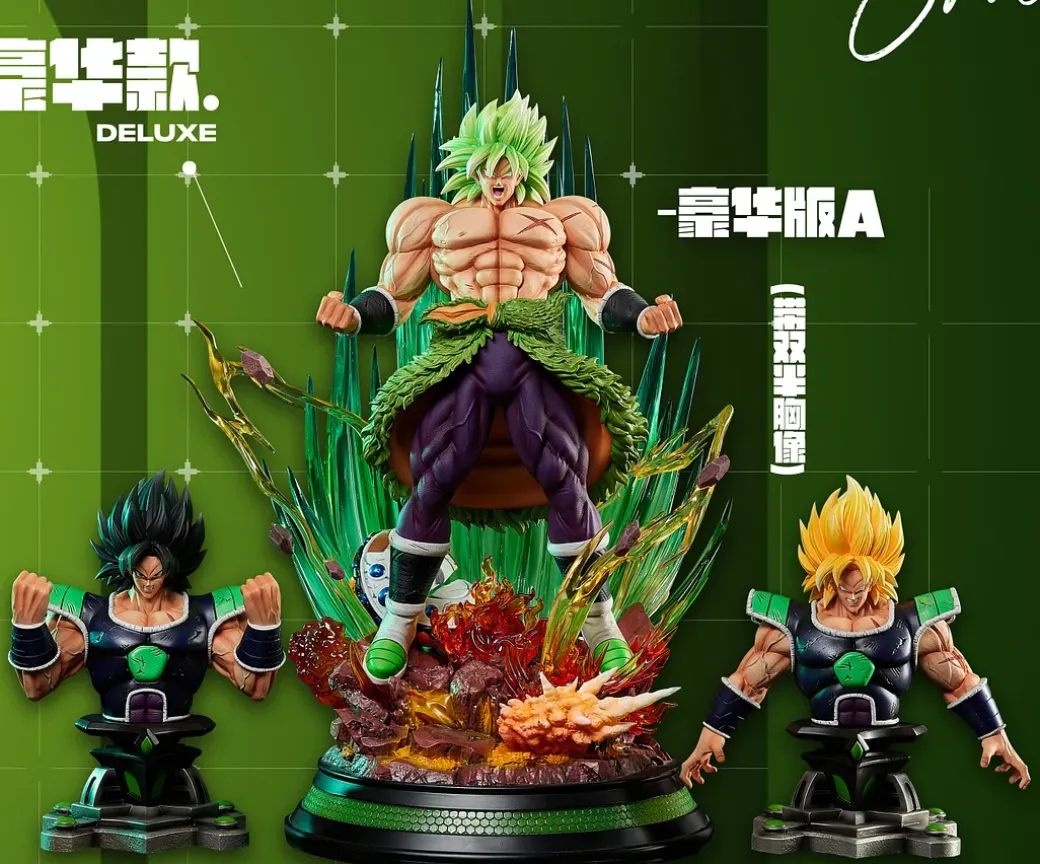 Super Saiyan Broly - Dragon Ball Resin Statue - New Qiyuan Studio