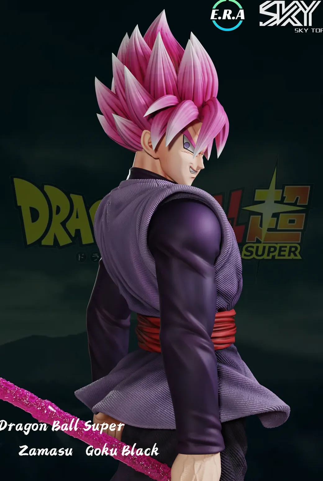 Super Saiyan Rosé Goku Black/ Zamasu - Dragon Ball Resin Statue - E.R.A Studio