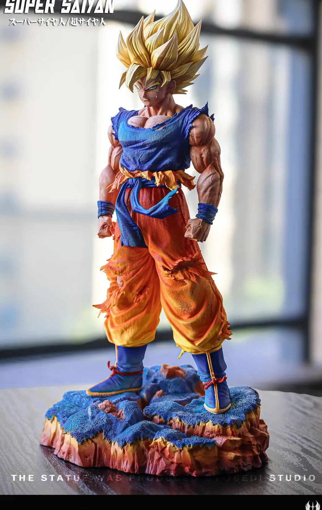 Super Saiyan Son Goku - Dragon Ball Statue - JD Studio