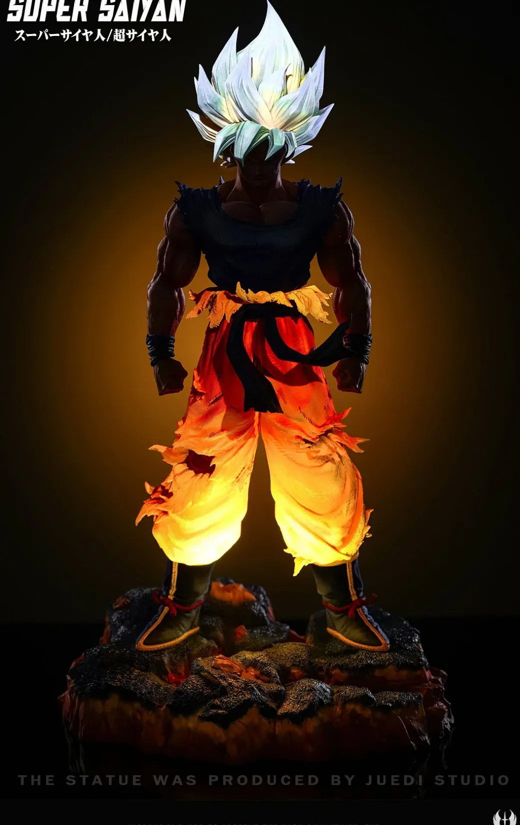 Super Saiyan Son Goku - Dragon Ball Statue - JD Studio