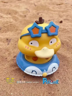 Swimming Ring Pokemon Series 001 Swimming Ring Psyduck - Pokemon Resin Statue - Vegetable workshop Studios