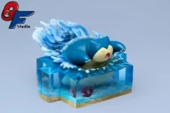 Swimming Snorlax - Pokemon Resin Statue - GF Studios