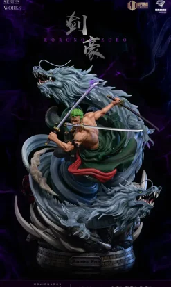 Swordsman Series Roronoa Zoro - ONE PIECE Resin Statue - Hurricane Studios