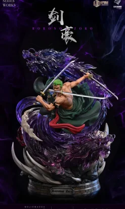 Swordsman Series Roronoa Zoro - ONE PIECE Resin Statue - Hurricane Studios