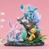 Sylveon & Glaceon & Leafeon - Pokemon Resin Statue - DM Studios