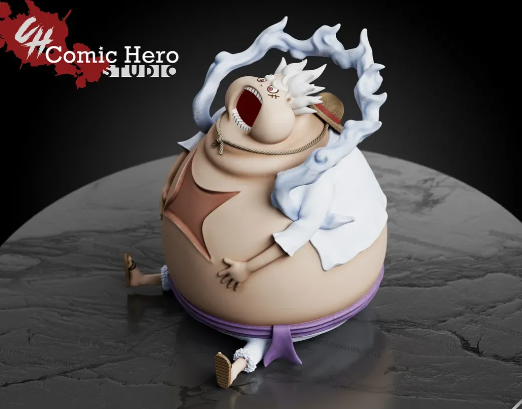 Tankman Nika Monkey D. Luffy Piggy Bank - ONE PIECE Resin Statue - Comic Hero Studio