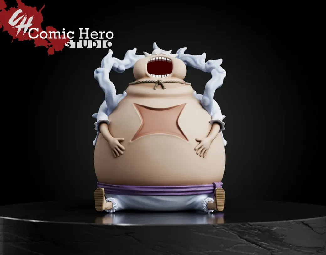 Tankman Nika Monkey D. Luffy Piggy Bank - ONE PIECE Resin Statue - Comic Hero Studio