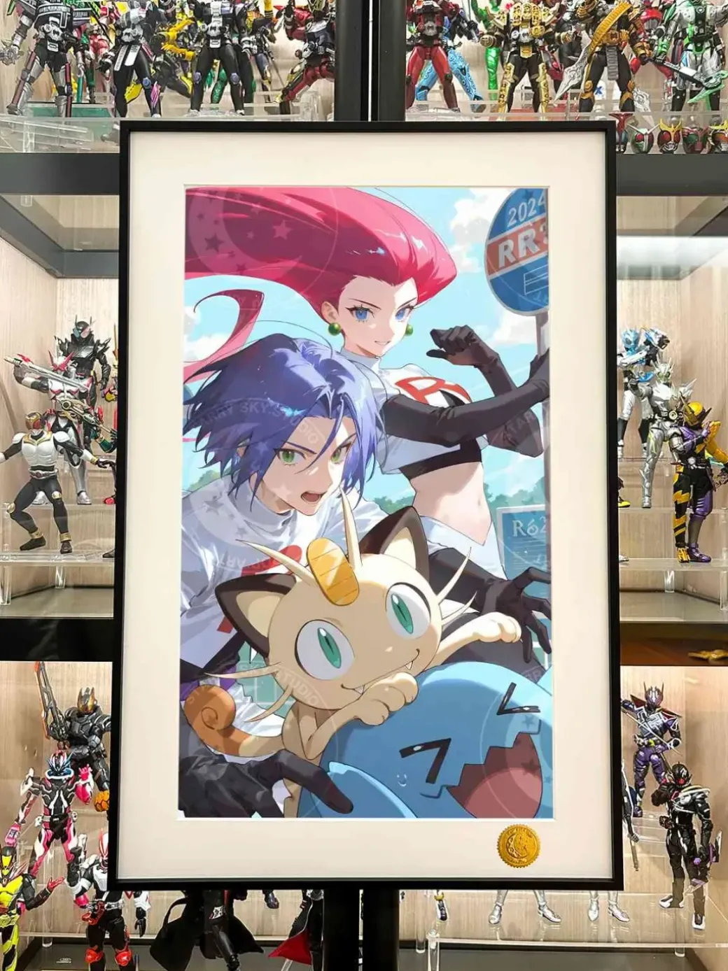 Team Rocket Decorative Painting - Pokemon - Xingkong Studio